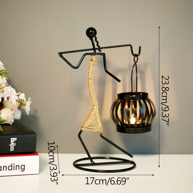 Nordic Metal Candlestick Nordic Metal Candlestick
